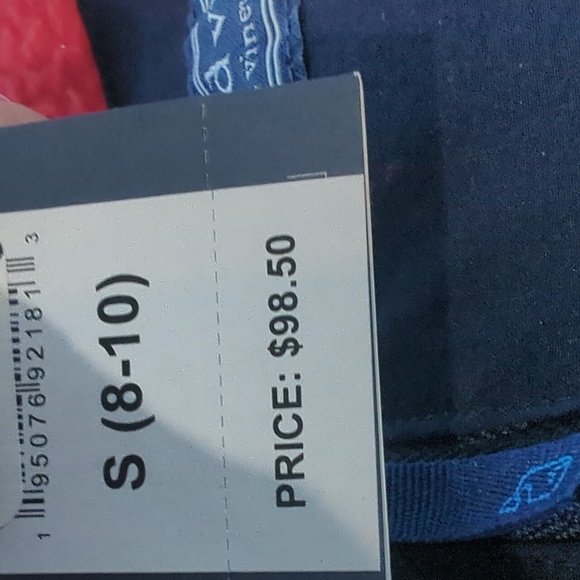 Vineyard Vines Red Boys Sherpa Half Zip Fleece - Picture 13 of 15